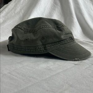 Green Distressed Army Hat